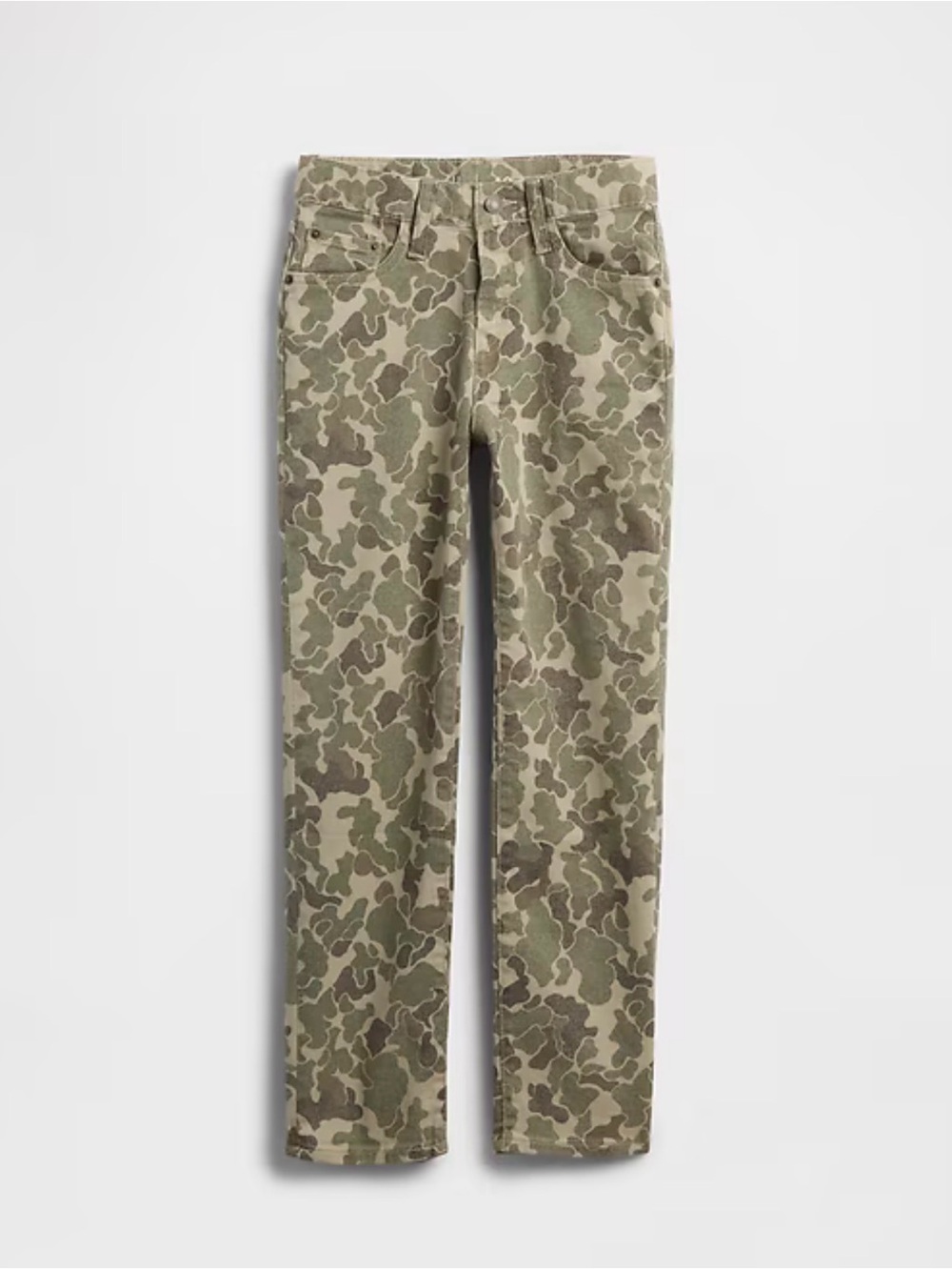 GAP Kids ‘90s Original Straight Duck Camo Jeans – Size 6
